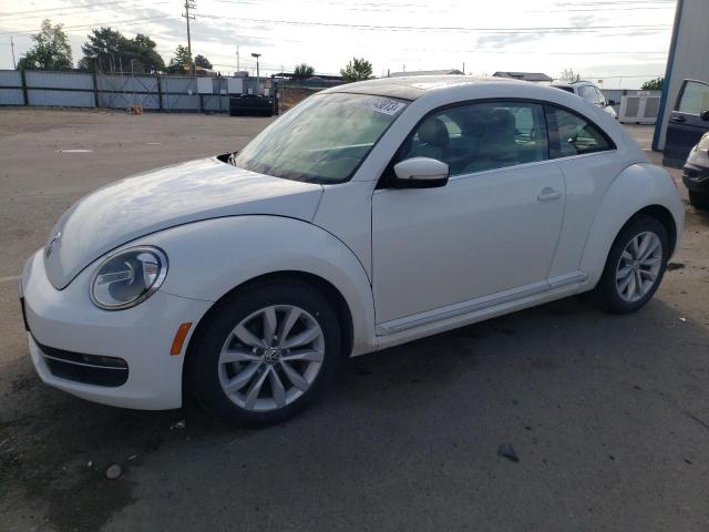 3VWJA7AT3FM638104 - 2015 VOLKSWAGEN BEETLE TDI WHITE photo 1