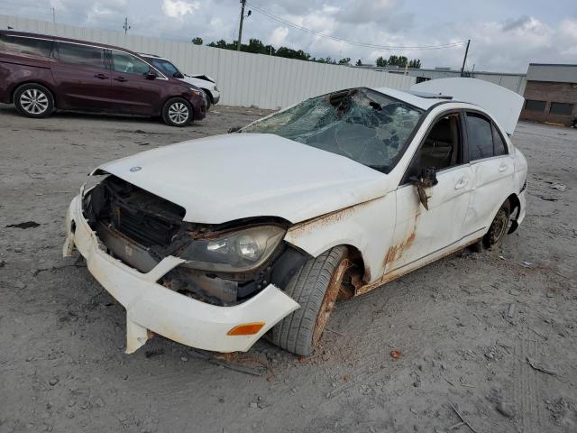 WDDGF4HB9DA769760 - 2013 MERCEDES-BENZ C 250 WHITE photo 1