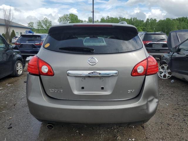 JN8AS5MTXCW288499 - 2012 NISSAN ROGUE S GRAY photo 6