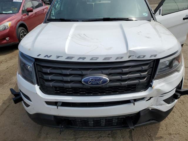 1FM5K8AT9HGE13234 - 2017 FORD EXPLORER POLICE INTERCEPTOR WHITE photo 11