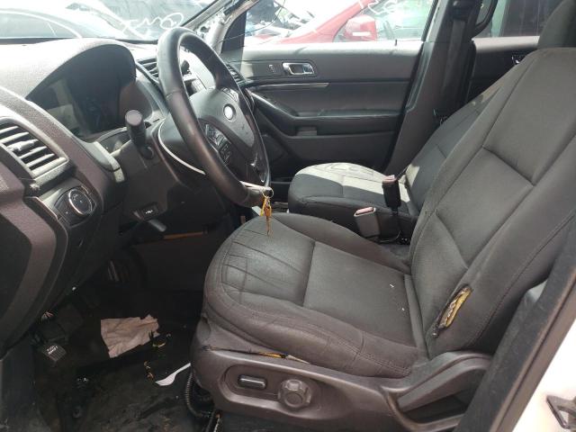 1FM5K8AT9HGE13234 - 2017 FORD EXPLORER POLICE INTERCEPTOR WHITE photo 7