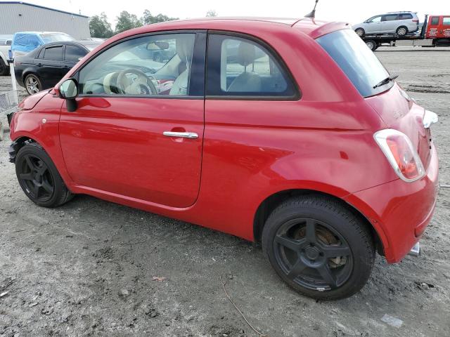 3C3CFFAR1FT613515 - 2015 FIAT 500 POP RED photo 2