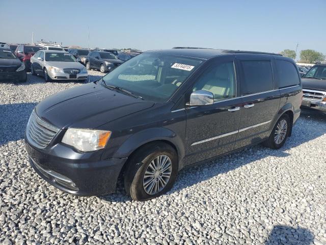 2C4RC1CG2ER189020 - 2014 CHRYSLER TOWN & COU TOURING L CHARCOAL photo 1