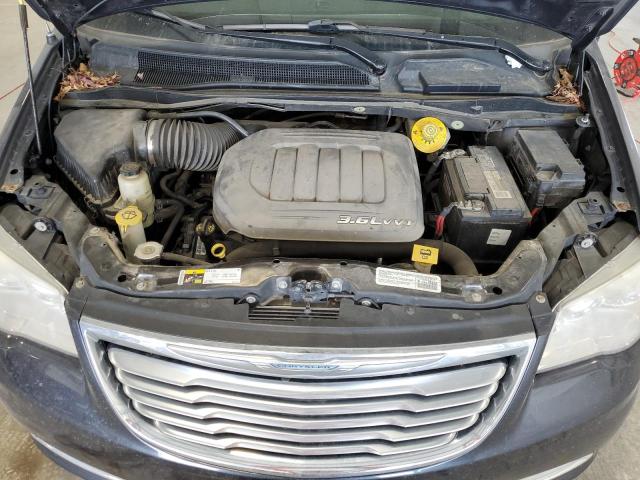 2C4RC1CG2ER189020 - 2014 CHRYSLER TOWN & COU TOURING L CHARCOAL photo 12