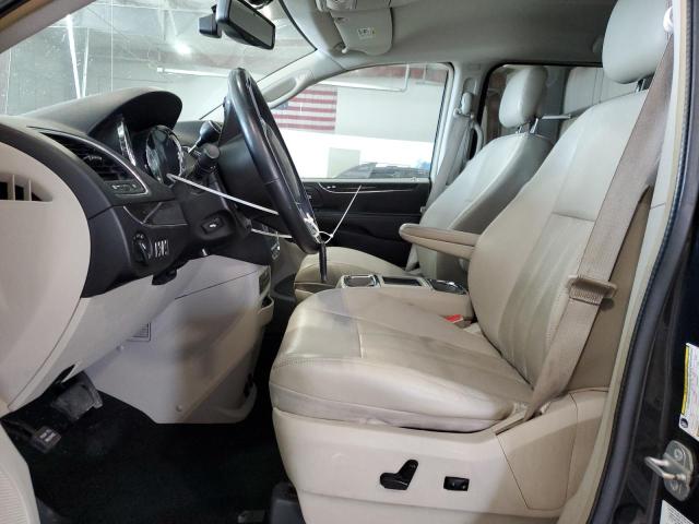 2C4RC1CG2ER189020 - 2014 CHRYSLER TOWN & COU TOURING L CHARCOAL photo 7