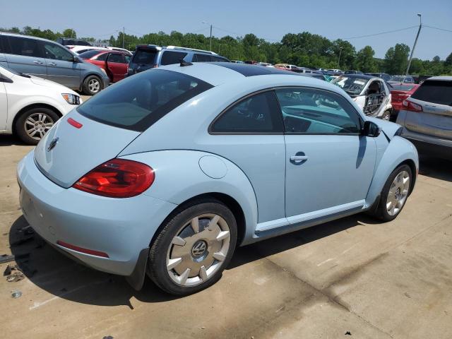 3VWJP7AT7DM675569 - 2013 VOLKSWAGEN BEETLE TURQUOISE photo 3