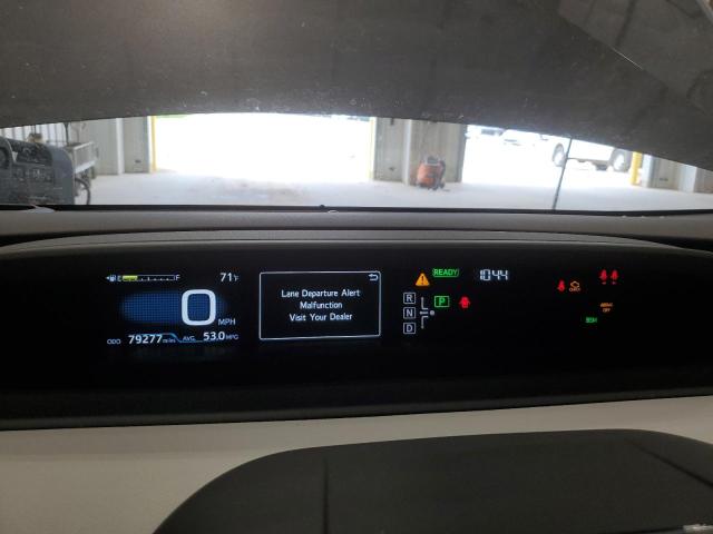 JTDKARFP5J3074898 - 2018 TOYOTA PRIUS PRIM ნაცრისფერი ფოტო 9