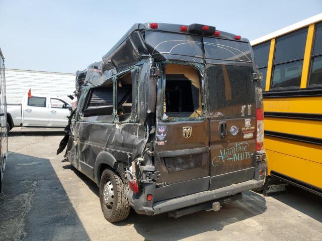 3C6TRVPG4EE121963 - 2014 RAM PROMASTER 2500 HIGH შავი ფოტო 3