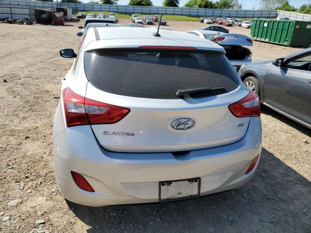 KMHD35LH2GU264567 - 2016 HYUNDAI ELANTRA GT SILVER photo 6