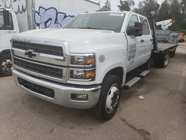 1HTKHPVMXMH151430 - 2021 CHEVROLET SILVERADO WHITE photo 1