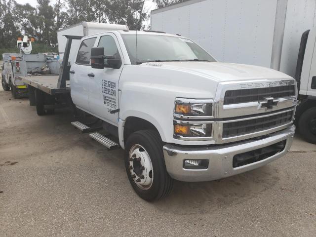 1HTKHPVMXMH151430 - 2021 CHEVROLET SILVERADO WHITE photo 4