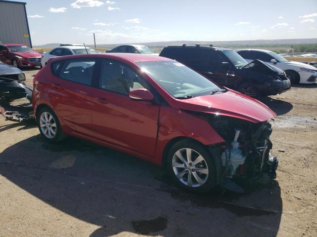 KMHCU5AE6DU078091 - 2013 HYUNDAI ACCENT GLS RED photo 4