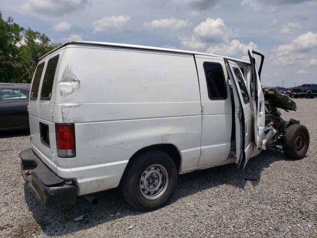 1FTRE14211HA48717 - 2001 FORD ECONOLINE E150 VAN WHITE photo 3