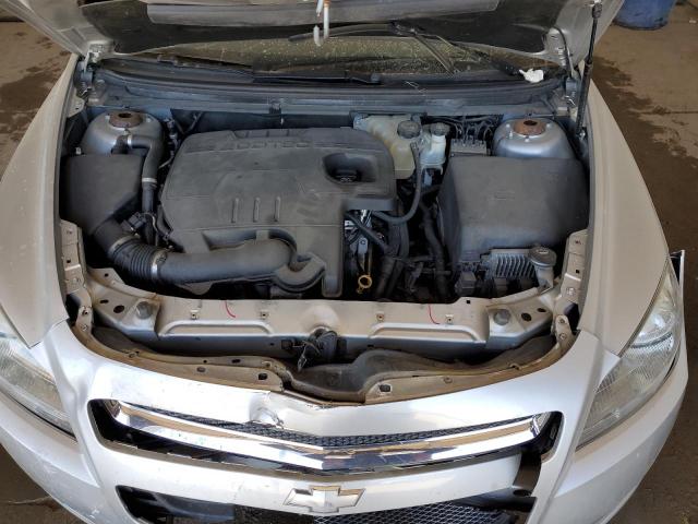 1G1ZC5E0XCF383136 - 2012 CHEVROLET MALIBU 1LT SILVER photo 11