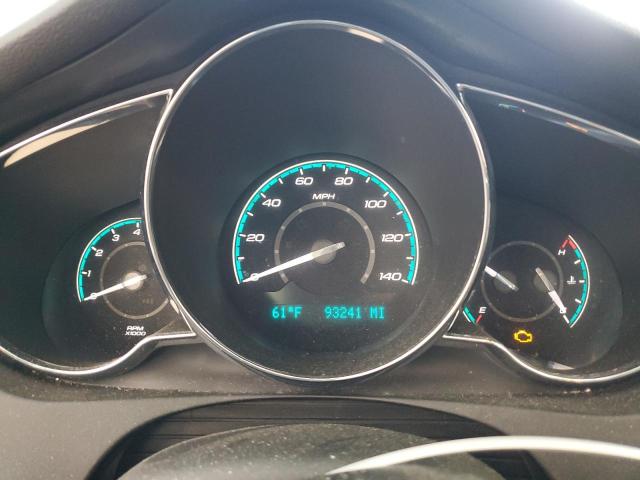 1G1ZC5E0XCF383136 - 2012 CHEVROLET MALIBU 1LT SILVER photo 9