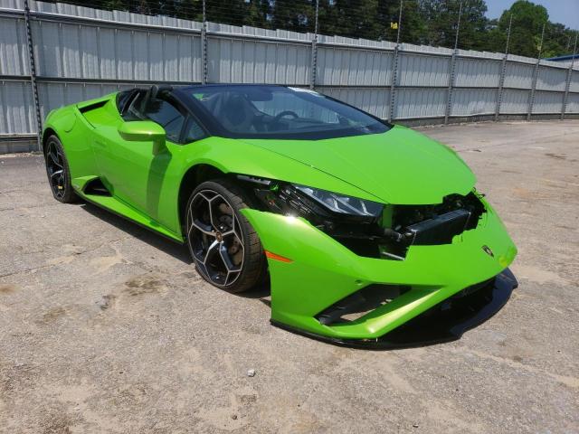 ZHWUT5ZF7MLA16000 - 2021 LAMBORGHINI HURACAN EVO GREEN photo 4