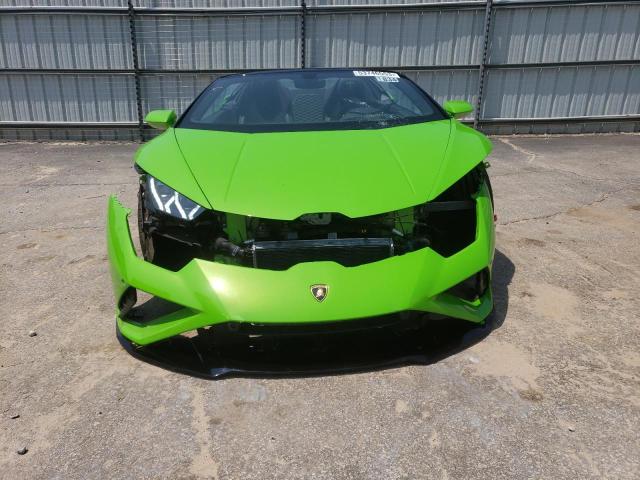 ZHWUT5ZF7MLA16000 - 2021 LAMBORGHINI HURACAN EVO GREEN photo 5