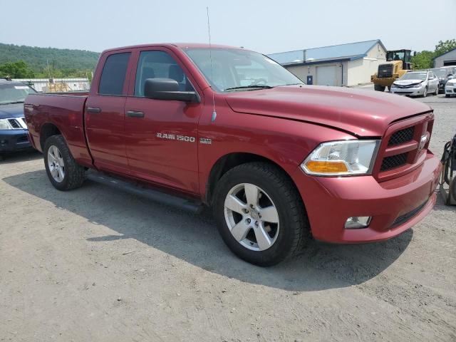 1C6RD7FT1CS287046 - 2012 DODGE RAM 1500 ST RED photo 4