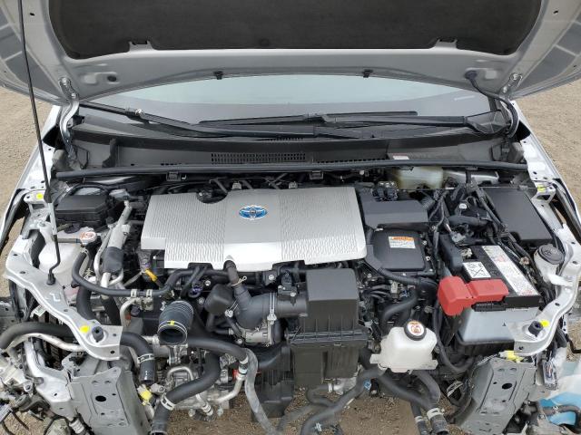 JTDKAMFP1M3183074 - 2021 TOYOTA PRIUS PRIM LE 银色 照片 11