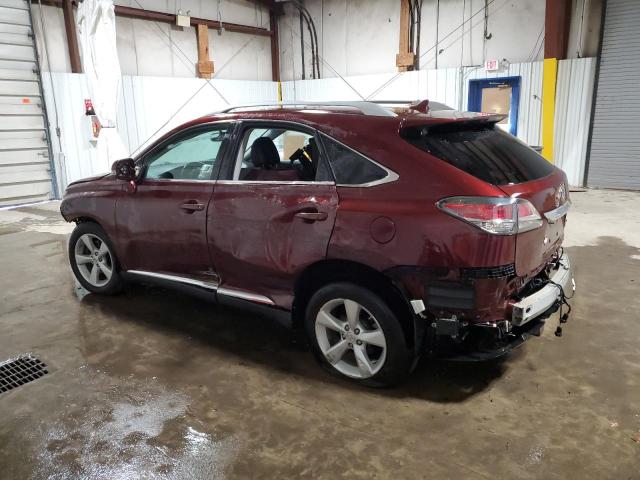 2T2BK1BA0DC207333 - 2013 LEXUS RX 350 BASE ბურგუნდია ფოტო 2