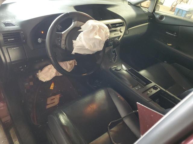 2T2BK1BA0DC207333 - 2013 LEXUS RX 350 BASE ბურგუნდია ფოტო 8