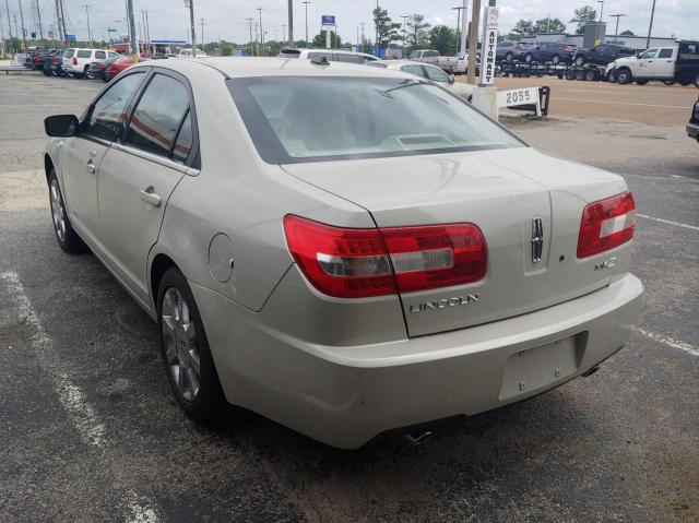 3LNHM26T47R641632 - 2007 LINCOLN MKZ WHITE photo 3