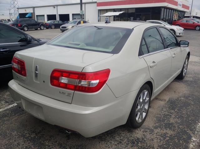 3LNHM26T47R641632 - 2007 LINCOLN MKZ WHITE photo 4