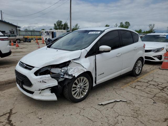 1FADP5AU2JL104569 - 2018 FORD C-MAX SE WHITE photo 1