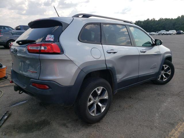 1C4PJMBB9EW255770 - 2014 JEEP CHEROKEE TRAILHAWK GRAY photo 3