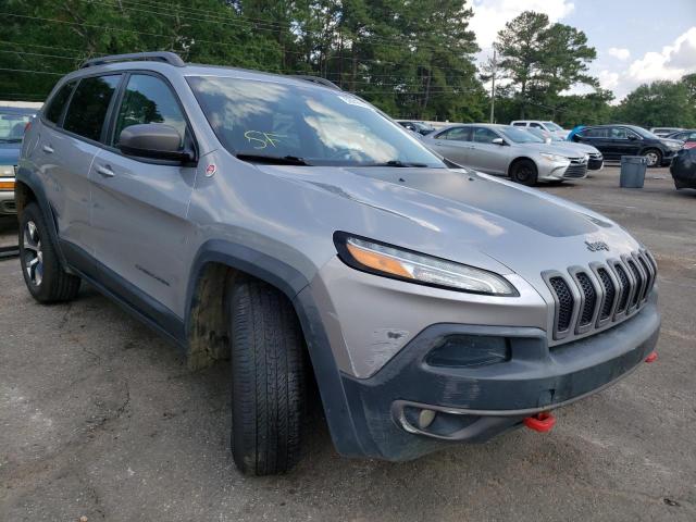 1C4PJMBB9EW255770 - 2014 JEEP CHEROKEE TRAILHAWK GRAY photo 4