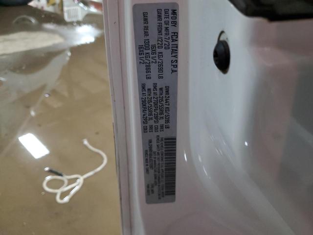 ZFBHRFAB4L6S20967 - 2020 RAM PROMASTER 白色 照片 12