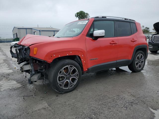 ZACCJADT4GPC71233 - 2016 JEEP RENEGADE LIMITED RED photo 1