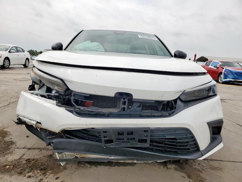 2HGFE2F58PH559703 - 2023 HONDA CIVIC SPORT WHITE photo 5