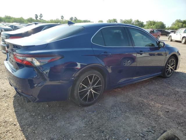 4T1G11AK8PU146419 - 2023 TOYOTA CAMRY SE NIGHT SHADE BLUE photo 3
