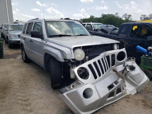 1J8FT280X8D798148 - 2008 JEEP PATRIOT SPORT SILVER photo 1