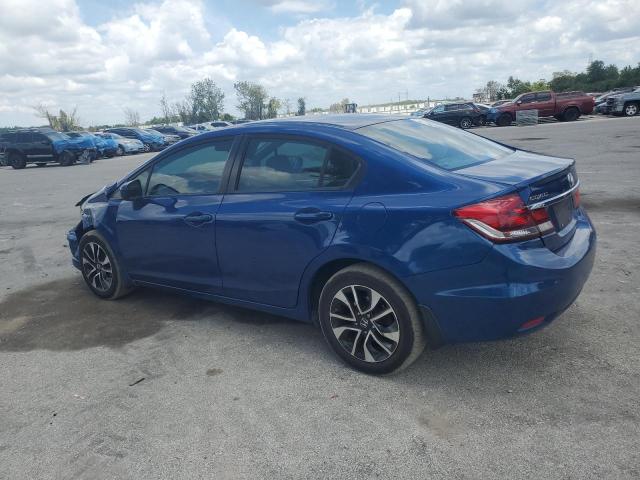 19XFB2F86FE020430 - 2015 HONDA CIVIC EX BLUE photo 2