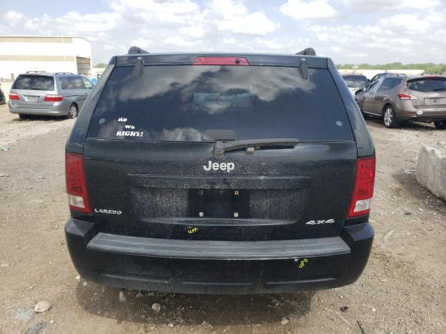 1J4GR48K36C281133 - 2006 JEEP GRAND CHER LAREDO BLACK photo 6