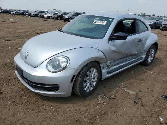 3VWF17ATXEM636029 - 2014 VOLKSWAGEN BEETLE SILVER photo 1