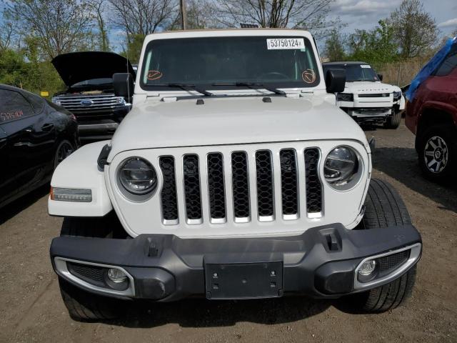 1C4JJXP62MW767243 - 2021 JEEP WRANGLER U SAHARA 4XE WHITE photo 5