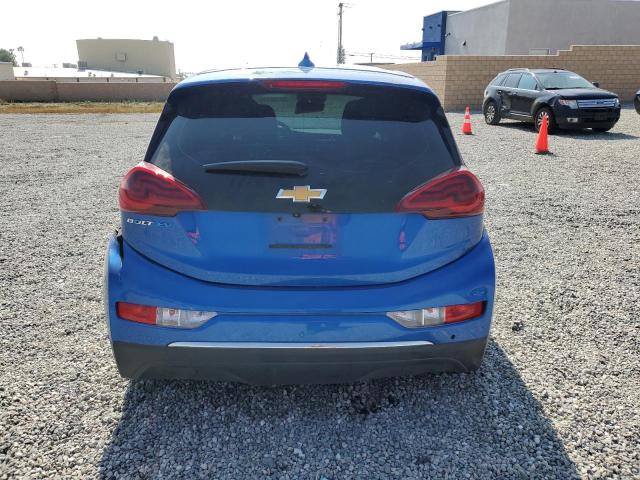 1G1FY6S09M4113049 - 2021 CHEVROLET BOLT EV LT BLUE photo 6