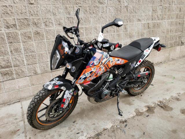 MD2JGJ404NC243648 - 2022 KTM 390 ADVENTURE ORANGE photo 2