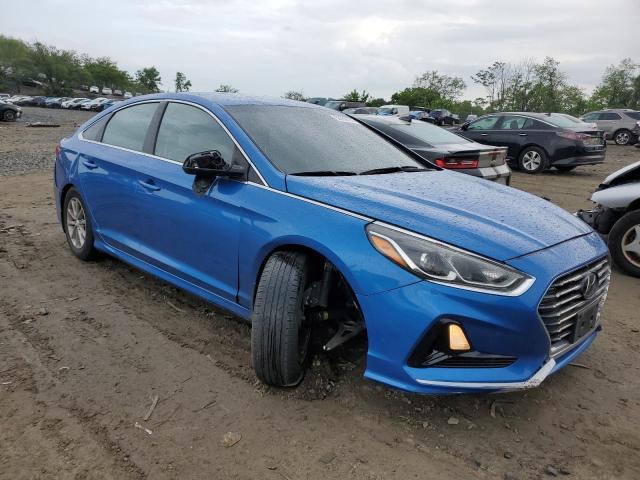 5NPE24AF2JH684239 - 2018 HYUNDAI SONATA SE BLUE photo 4