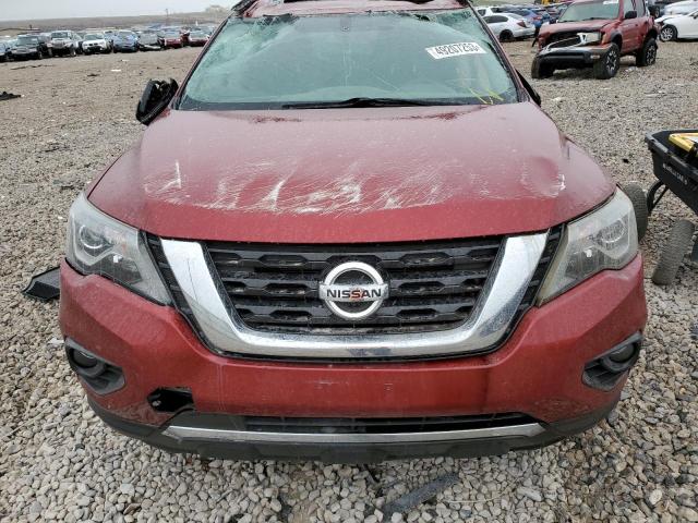 5N1DR2MM3HC660846 - 2017 NISSAN PATHFINDER S RED photo 11