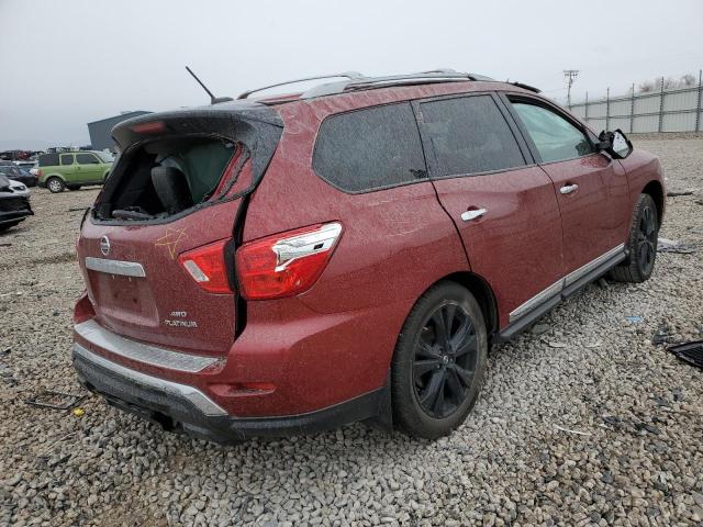 5N1DR2MM3HC660846 - 2017 NISSAN PATHFINDER S RED photo 3