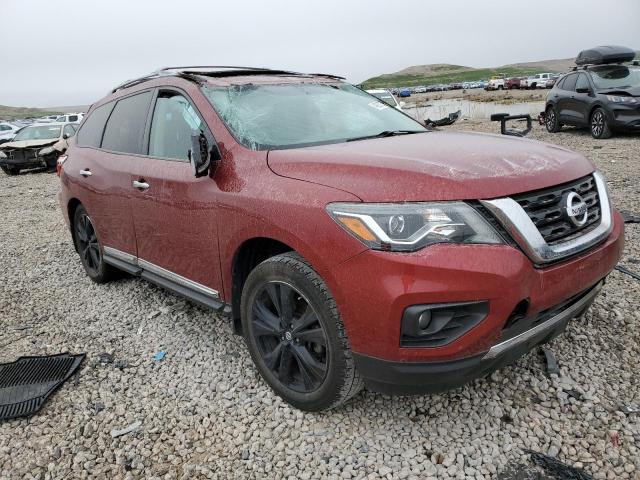 5N1DR2MM3HC660846 - 2017 NISSAN PATHFINDER S RED photo 4
