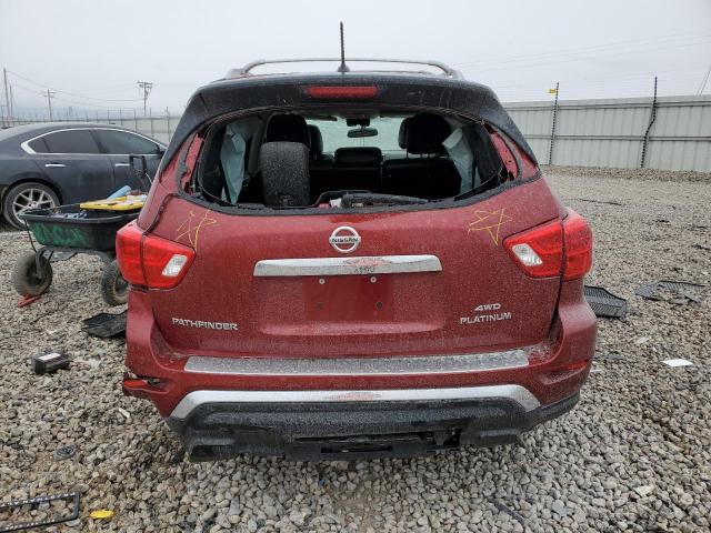 5N1DR2MM3HC660846 - 2017 NISSAN PATHFINDER S RED photo 6