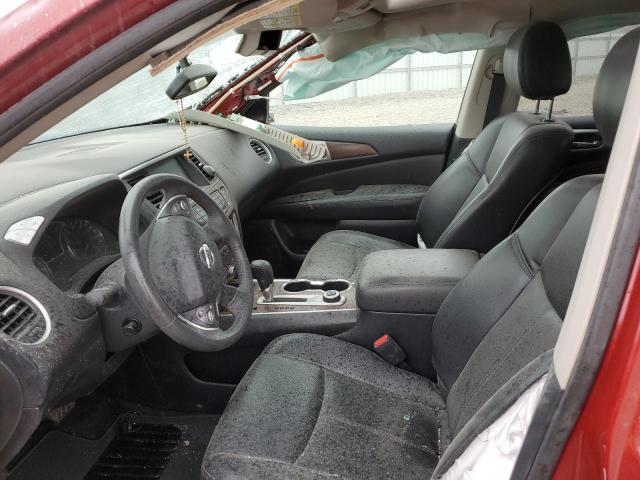 5N1DR2MM3HC660846 - 2017 NISSAN PATHFINDER S RED photo 7
