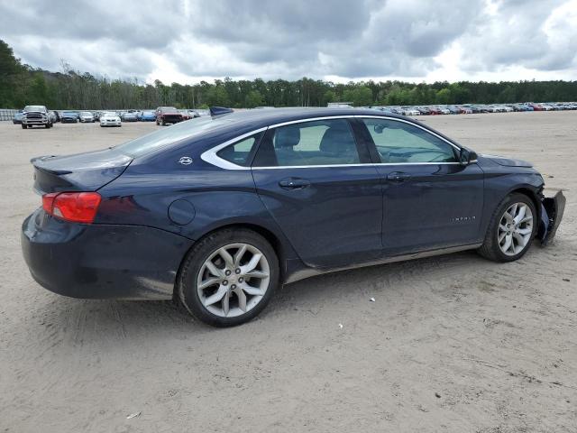 2G1105S38H9101855 - 2017 CHEVROLET IMPALA LT BLUE photo 3