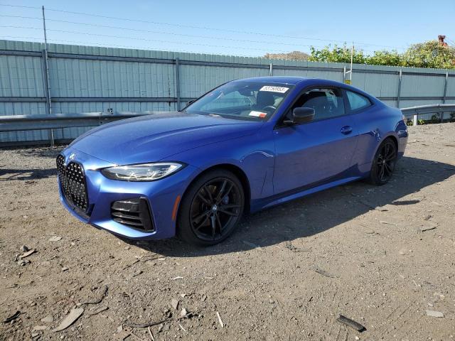 WBA13AR06MCF57732 - 2021 BMW M440XI BLUE photo 1