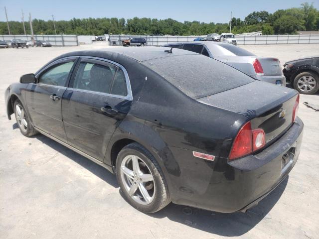 1G1ZC5EB3AF304422 - 2010 CHEVROLET MALIBU 1LT BLACK photo 2